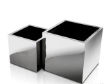 Wholesale Stainless Steel Flower Vases/ Metal Vase for Garden Planters