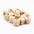 Wholesale Unvarnished Wooden Beech Wood Beads 25mm