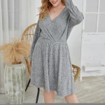 Wholesale woman clothes 2020 trending plus size dress women apparel