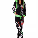 Wholesale Womens Hoodies Sets Fashion Printed Hoodies Sweatpants Tracksuits Jogging Suits Casual Daily Wear