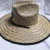 Import wide brim embroidery patches and brim print  straw hat from China