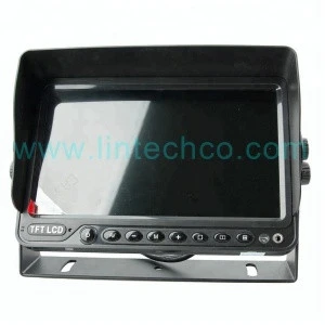 Wide Screen 10 Inches High Brightness LCD Car Truck Monitor