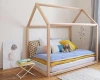 WJZ-0627 Wooden furniture kids house frame smart children toddler bed