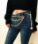 Import Women Trendy Multilayer Metal Link alloy Waist Chain for Dress Coat Jeans Long Tassel sexy Belly Chains Waistbands from China