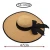 Import Women&#39;s Big Brim Floppy Foldable Bowknot Straw Hat from China
