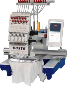 WONYO 1 head embroidery machine with software