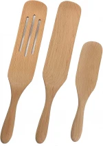 Wood Acacia Teak 2021 Kitchen Accessories Tools Holder Wooden Spurtle Set Of 4 And 5