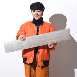 Wood plastic flooring pvc floor tile Factory supplier Self adhesive click vinyl floor