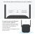 Import Xiaomi 300M Amplifier Pro WiFi Repeater Network Expander Power Extender Roteador 2 Antenna for Mi Router Wi-Fi Amplificador APP from China