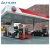 Import Xuzhou LF prefabricated Standard AISI ASTM BS DIN GB JIS Gas petrol fuel Station Canopy roofing from China