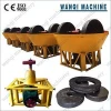 YM1000 China WANQI gold stone mill, wet pan mills for Minerals Grinding Mill Machine