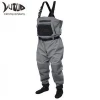 YUTUO Custom Breathable Chest Waders Zippered Stockingfoot Fishing Waders For Fly Fishing