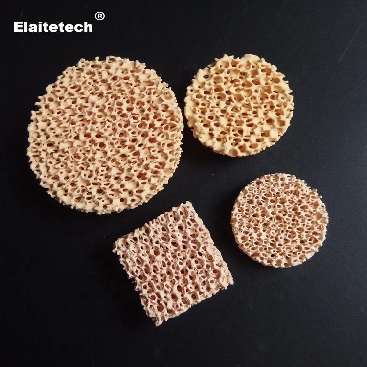 Zirconia/zirconium oxide/ZrO2 foam ceramic filter
