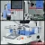 Import Zm r6110 bga rework station is better than ACHI IR6500 infrared solder station with LED Lamp from China