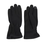 Black or colorful color cut&sewn women's knit gloves sustainable material AW2022-69