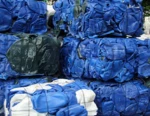 HDPE BLUE DRUM BALES