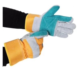 Industrial Cowhide Leather Working Gloves