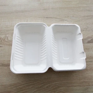 Disposable organic takeaway food containers