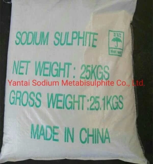 sodium sulfite used as pulp,textile,printing and dyeing industry
