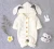 Import Hot sale baby rompers children's hooded baby+rompers knit baby clothes newborn from China