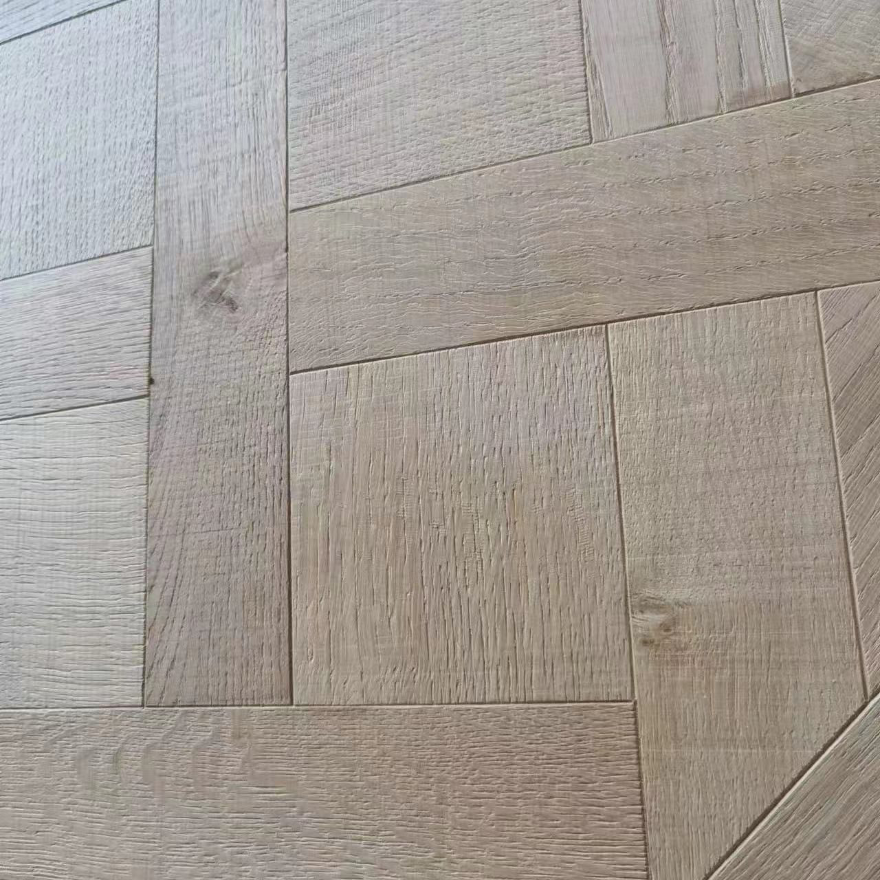 Buy Parquet Versailles Abc Grade White Oak Unfinished from DALIAN AUBIK ...