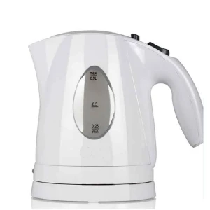 1L Mini Lightweight Kettle 1.5/1.8L360 Degree Fast Boiling plastic with indicator light electric water kettle