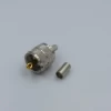 RF coaxial UHF male crimp connector for RG58 cable
