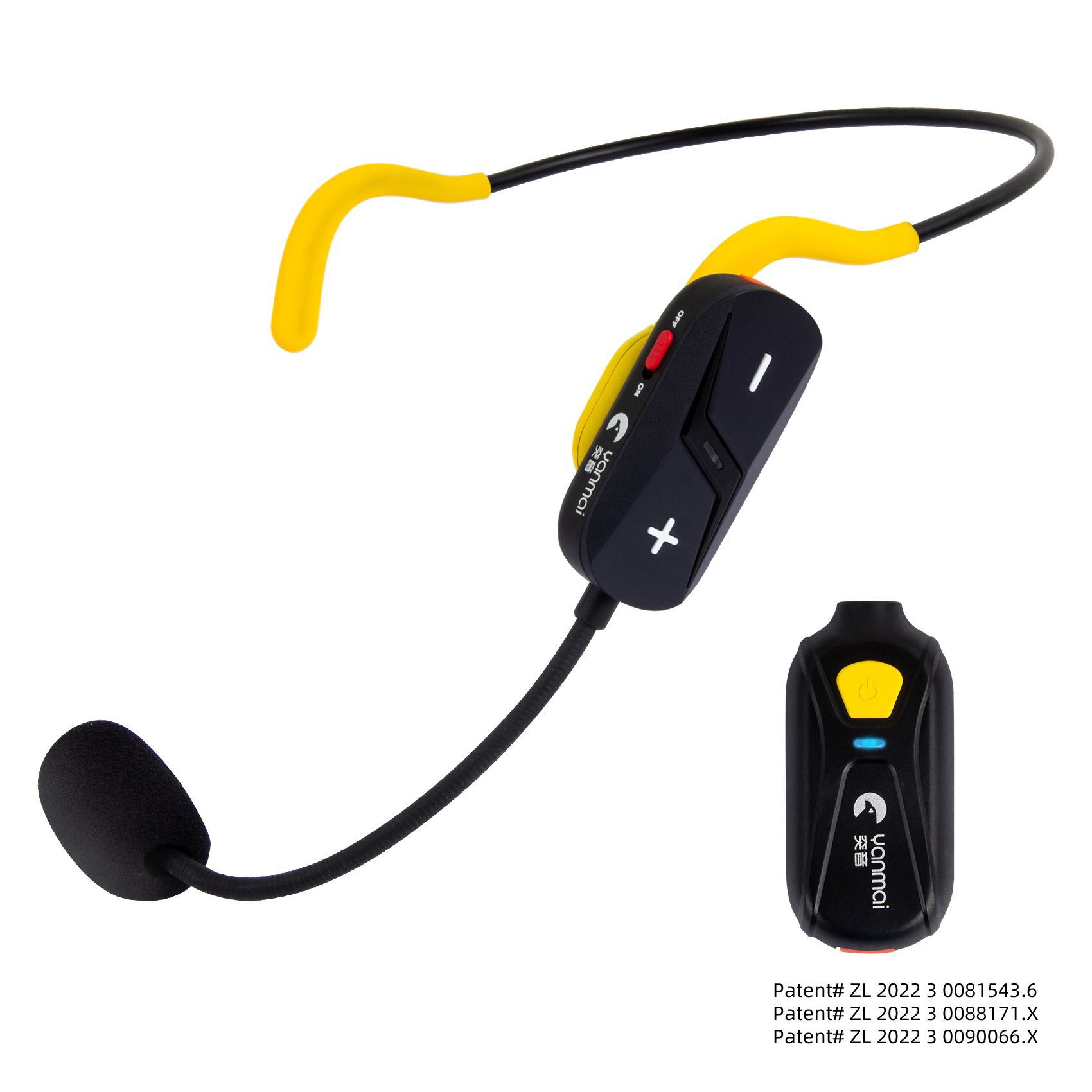 Buy Uhf Wireless Mic Headset Handheld 2 In1 160 Ft Range For Voice ...