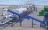 New design continuous waste tire plastic pyrolysis plant to get fuel oil energy