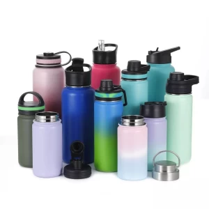 double wall vacuum flask insulated water bottle stainless steel water bottles with customer logo