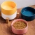 Import Ceramic Dog Bowl Cross Bamboo Wooden Frame Thicken Plus Size Pet Ceramic Bowl from China
