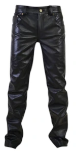 High quality leather pants for men and women