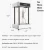 Import Anti-gravity Hydra time hourglass gravity water drops time back Hand Painted Version Special lamp from China