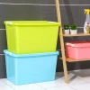 Household Sundry Plastic Storage Box Container with Lid for Snack Cosmetic Kitchenware Medicine