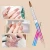 Import Wholesale Kolinsky Acrylic Nail Brushes Nail Art Brush Colorful Metal Handle from China