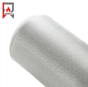 Glass plain weave reinforced glass fiber fabric, glass fibers, used for fireproof blankets