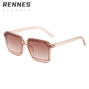 RENNES Wholesale New Arrivals Trendy Design PC Small Hexagonal woman sun glasses