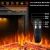 Import Wholesale 40 50 60 inch Indoor Remote Control Fire Place LED Flame Home Decor Insert Electric Fireplaces from China
