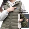Wholesales USB Charging Battery Warmer Heated Vest Jacket With Custom Logo Waterproof Unisex Small Size Men's Women Hea