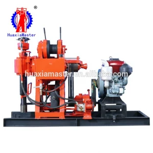 recommend hydraulic water well drill rig XY-150/small rock core sampling drilling rig 150m depth so easy