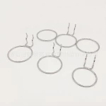 Source enterprise orifice plate ring metal plating hook hole plate storage tank cup holder supermarket display hook