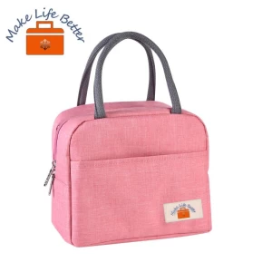 Food Use and Insulated Type Lunch Cooler Bag Kids School Lunch Box Picnic Water Bottle Cooler Tote BAG