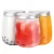 Import Low Price High Quality Transparent Plastic Can Soda Drinking Bottle With Aluminum Customized PET Cans from China