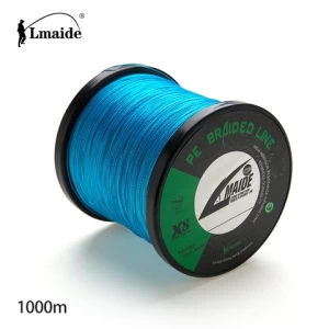 1000m 0.4# 0.6# 0.8# Wholesale price Multifilament line PE braided wire 8x PE braided fishing line