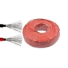 1000V 2.5mm2 4mm2 6mm2 Solar Power Wire Photovoltaic Solar cable For PV Panels Connection Red Black