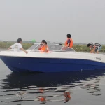 10-12 passengers fiberglass cabin cruiser boats