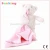 Import 100% cotton baby comfort plush bear infant soft linen doudou bib gift from China