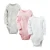 Import 100% Cotton long sleeve no brand interlock plain unisex baby rompers from China