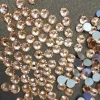 100% Genuine rhinestone non hot fix flatback crystals for nail art ,crystal ab non hot fix for clothes ladies