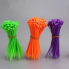100% new material PA66 High Quality colorful Self-Locking plastic Nylon Cable Ties